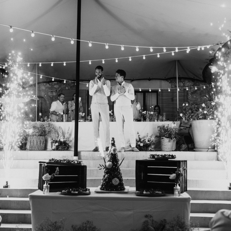 photo d'une animation pour une soirée privée