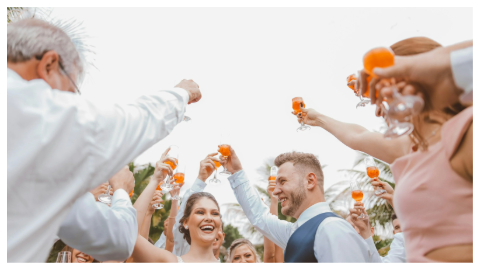 Accueil musical et apéritif lors d’une soirée d’anniversaire
